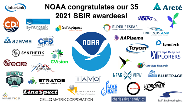 NOAA awards $10.7 million to support Small Business Innovation Research