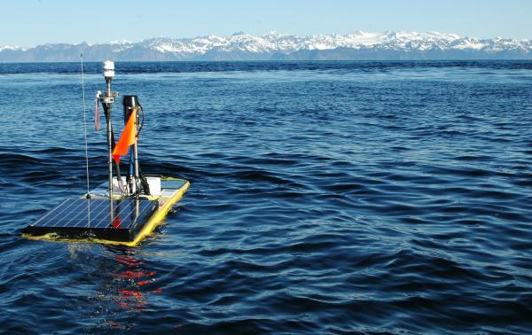 Carbon waveglider deployment in Prince William Sound, AK
