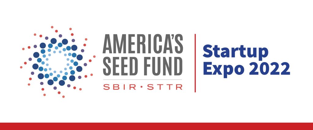America's Seed Fund logo with Startup Expo promo
