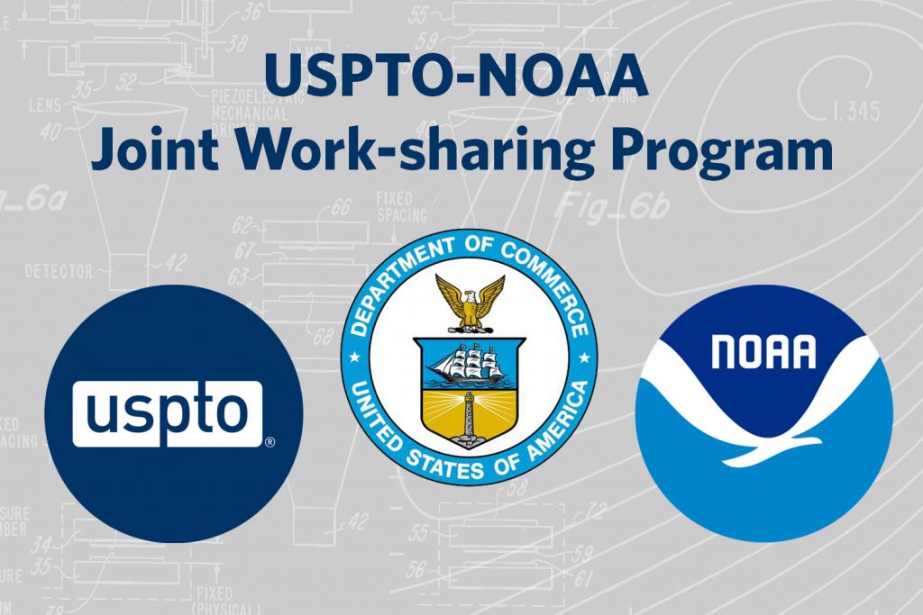 Logo with "USPTO-NOAA Joint Work-sharing Program"